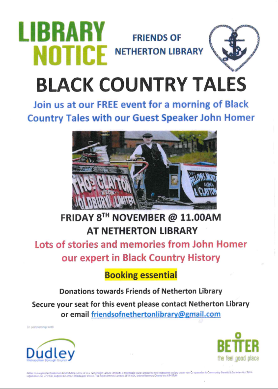 Friends of Netherton Library - Black Country Tales